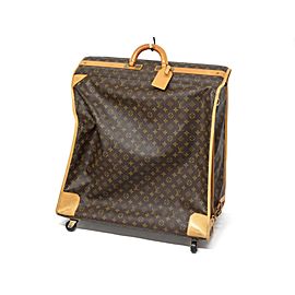 Louis Vuitton Rare Monogram Pullman Vertical Trolley Garment Suitcase Bag 240162