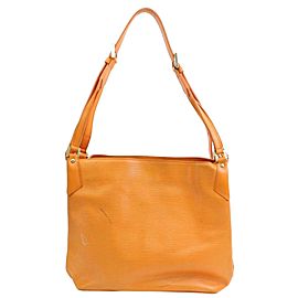 Louis Vuitton Orange Epi Mandara MM Hobo 8711167