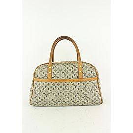 Louis Vuitton Grey Monogram Mini Lin Marie Speedy Boston Bag 23LV104