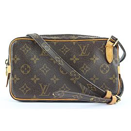 Louis Vuitton Monogram Pochette Marly Bandouliere Crossbody Bag 532lvs310