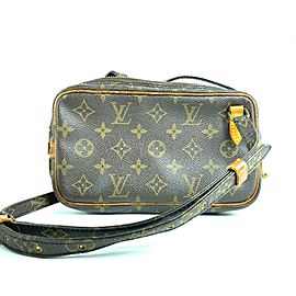 Louis Vuitton Marly Monogram Bandouliere 12lv610 Brown Coated Canvas Cross Body Bag