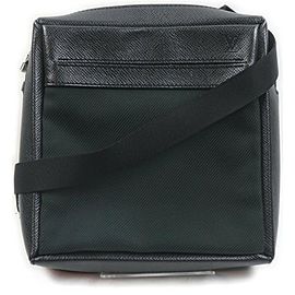 Louis Vuitton Dark Green Ardoise Taiga Leather Beloukha Messenger Bag