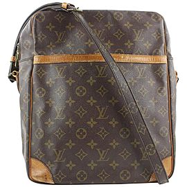 Louis Vuitton XL Monogram Danube GM Crossbody Messenger Bag 160lvs25