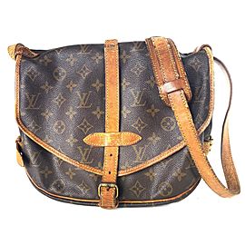 Louis Vuitto Monogram Saumur 30 Messenger 3lv615