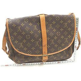 Louis Vuitton Monogram Saumur 35 Crossbody Saddle Messenger Bag 862115