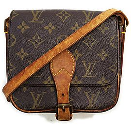 Louis Vuitton Monogram Mini Cartouchiere Crossbody Bag 862386