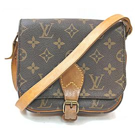 Louis Vuitton Monogram Cartouchiere PM Crossbody Bag 862709