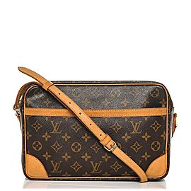 Louis Vuitton Monogoram Trocadero 27 7lva82 Brown Coated Canvas Cross Body Bag