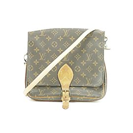 Louis Vuitton Monogram Cartouchiere Crossbody 8LK1226