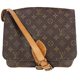 Louis Vuitton Monogram Cartouchiere GM Crossbody Bag 1014lv2