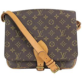 Louis Vuitton Monogram Cartouchiere GM Crossbody Bag 6lv1018