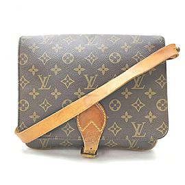 Louis Vuitton Monogram Cartouchiere GM Crossbody Bag 862435