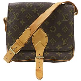 Louis Vuitton Monogram Cartouchiere MM Crossbody Bag 862888