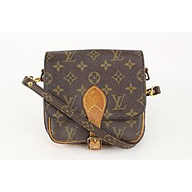 Louis Vuitton Monogram Cartouchiere PM Crossbody Bag 1025lv22