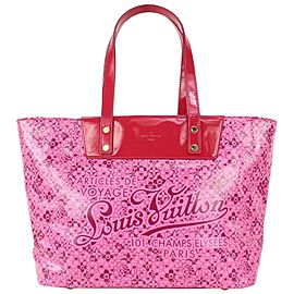 Louis Vuitton Pink Monogram Cosmic Blossom PM Tote 138lv729