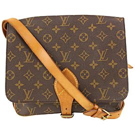 Louis Vuitton Monogram Cult Sierre Cartouchiere GM Crossbody Bag 915lv67