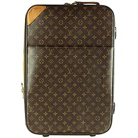 Louis Vuitton Monogram Pegase 55 Rolling Luggage Trolley 2LVA121