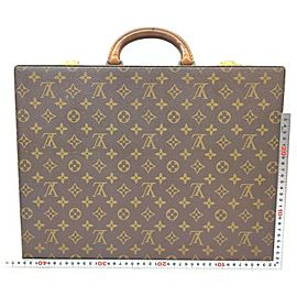 Louis Vuitton Monogram President Classeur Attache Hard Trunk Case 863216