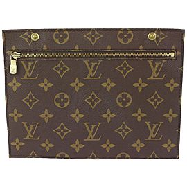 Louis Vuitton Monogram Randonnee GM Pouch Insert Clutch Toiletry 1015lv44