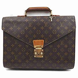 Louis Vuitton Monogram Serviette Conseiller Attache Briefcase 860837