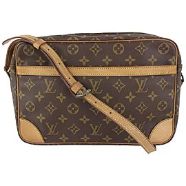 Louis Vuitton Monogram Trocadero 27 Crossbody Bag 914lv49