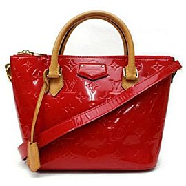 Louis Vuitton Monogram Montebello PM Red Vernis 860006