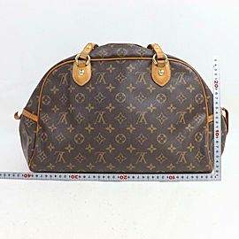 Louis Vuitton Monogram Montorgueil Boston Bowler MM 859080