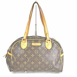 Louis Vuitton Monogram Montorgueil PM Bowler 861181