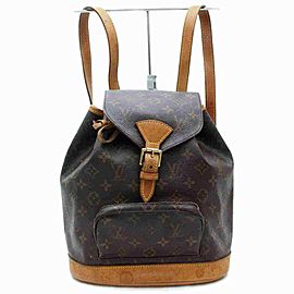 Louis Vuitton Monogram Montsouris MM Mini Backpack 860806