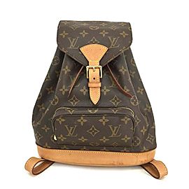 Louis Vuitton Monogram Montsouris MM Backpack Bookbag 860284