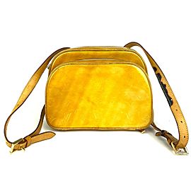 Louis Vuitton Yellow Monogram Vernis Murray Backpack 5LVA101