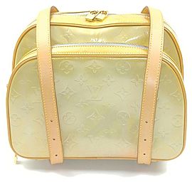 Louis Vuitton Green-Gold Monogram Vernis Mini Murray Backpack 862606