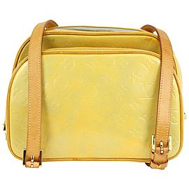 Louis Vuitton Yellow Monogram Vernis Murray Mini Backpack 7lv1018