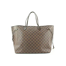 Louis Vuitton Large Damier Ebene Neverfull GM Tote bag 719lvs323