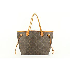 Louis Vuitton Monogram Neverfull MM Tote Bag 931lvs415