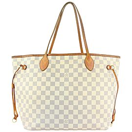 Louis Vuitton Damier Azur Neverfull MM Tote bag 120lvs429