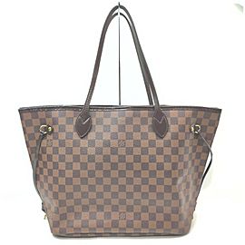 Louis Vuitton Damier Ebene Neverfull MM Tote Bag 862468