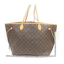 Louis Vuitton Large Monogram Neverfull GM Tote Bag 863337