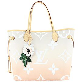 Louis Vuitton Peach Mist Brume Neverfull MM Tote Bag 146lvs430