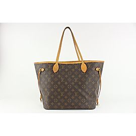 Louis Vuitton Monogram Neverfull MM Tote Bag 122lv8