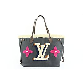 Louis Vuitton Monogram Teddy Neverfull MM Tote bag with Pouch 283lvs512