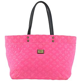 Louis Vuitton Limited Pink Scuba Neverfull GM Tote Bag 121lv35