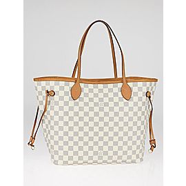 Louis Vuitton Damier Azur Neverfull MM Tote 860539