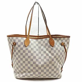 Louis Vuitton Damier Azur Neverfull MM Tote 861154