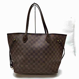 Louis Vuitton Damier Ebene Neverfull MM Tote 860961