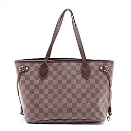 Louis Vuitton Damier Ebene Neverfull PM Tote 861619