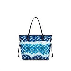 Louis Vuitton Escale Neverfull MM Blue Tye Dye Limited 11lv617