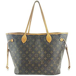 Louis Vuitton Monogram Neverfull MM Tote 15LVA1015