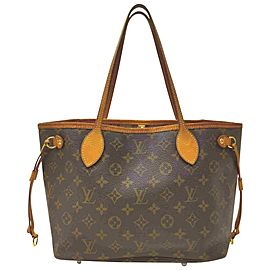 Louis Vuitton Small Monogram Neverfull PM Tote 859557