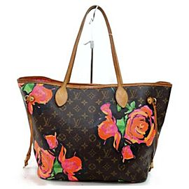 Louis Vuitton Stephen Sprouse Monogram Roses Neverfull MM 860017